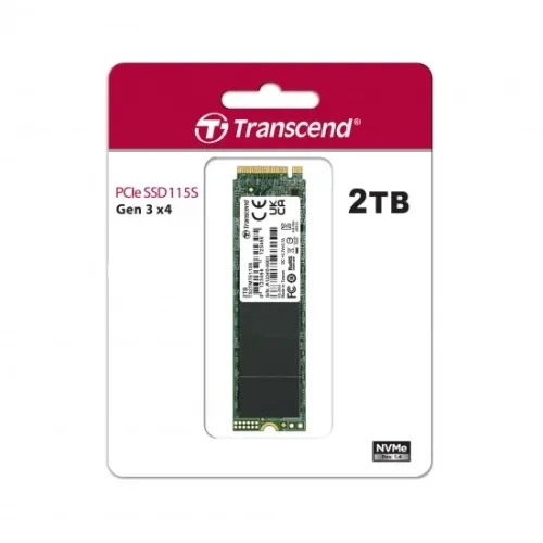 Transcend 115S 2TB M.2 PCIe Gen3 x4 NVMe SSD — photo 3