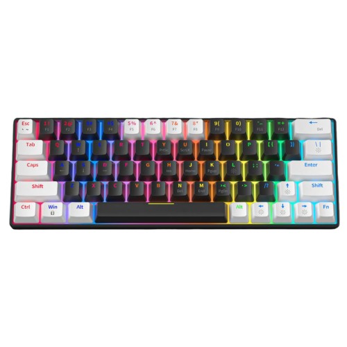 Zifriend KA646 60% 63 Keys Green Red Switch Wired Gaming Mechanical Keyboard — photo 4
