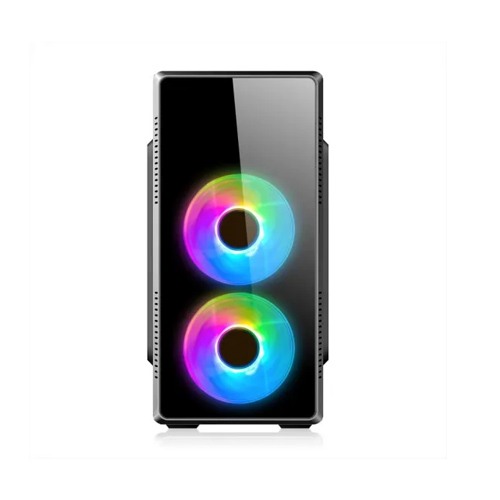 PC POWER PULSE FIRE X2 CASING WITH 3 FANS and 200W POWER SUPPLY — photo 2