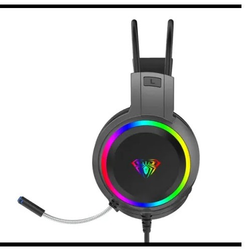 AULA S608 3.5 mm Wired RGB Gaming Headphone — photo 2