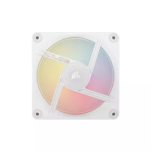 Corsair iCUE LINK LX120-R RGB 120mm PWM Reverse Fans Starter Kit (White) — photo 3
