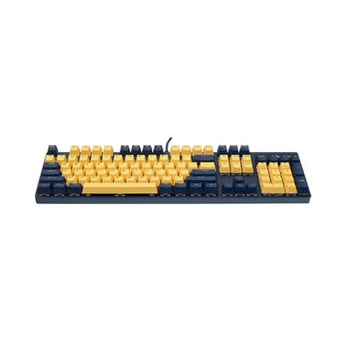 Rapoo V500PRO Yellow-Blue Backlit Gaming Mechanical Keyboard — photo 3