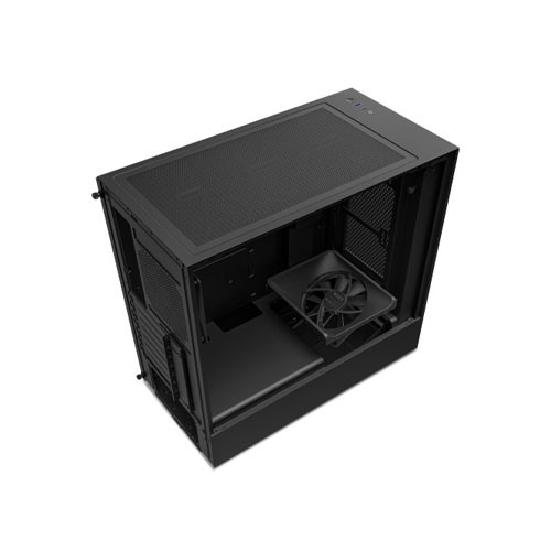 NZXT H5 Flow Compact ATX Mid-Tower PC Gaming Case black — photo 3