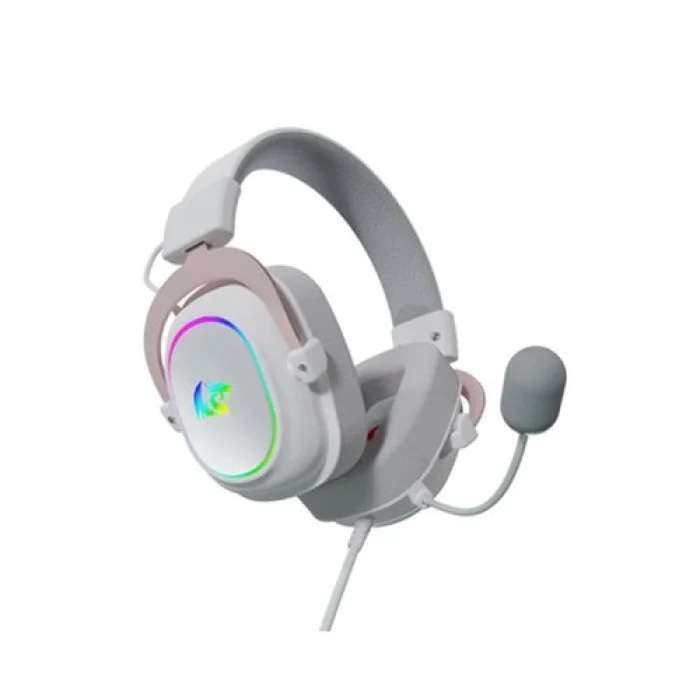 REDRAGON H510 ZEUS-X RGB WIRED GAMING HEADPHONE WHITE
