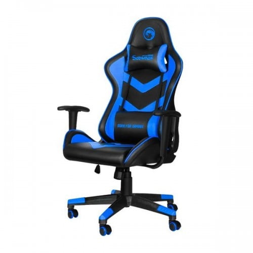Marvo Scorpion CH-106 Adjustable Gaming Chair (Blue & Black) — photo 2