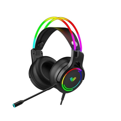 Aula S506 RGB Wired Black Gaming Headphone — photo 2