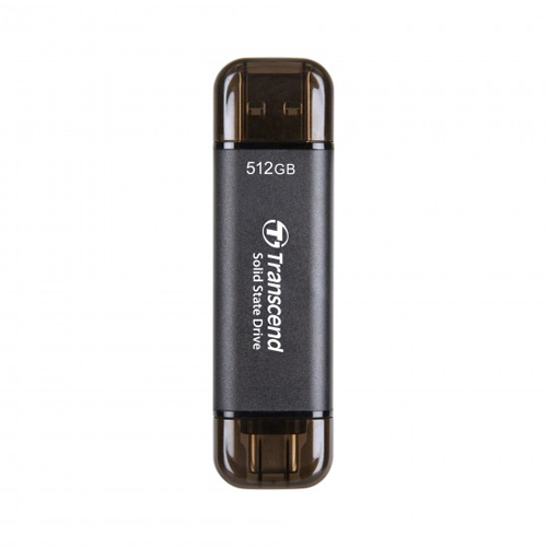Transcend 512GB ESD310C Type C Portable SSD (Black) — photo 2