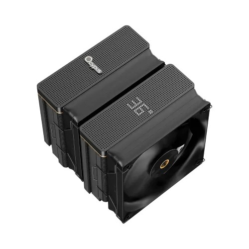 Ocypus Iota A62 BK Dual Tower Air CPU Cooler With Display — photo 3