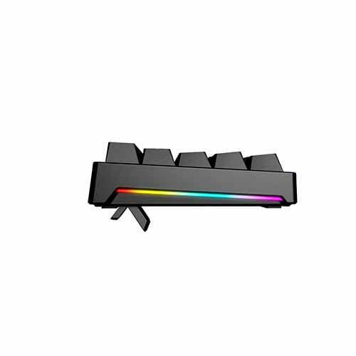 Bajeal K71 RGB Blue Switch Mechanical Hotswappable 71 Key Keyboard – Black — photo 3