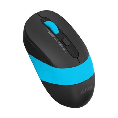A4tech FM10 Fstyler Wired Optical Mouse Black Orange & Black Blue — photo 3