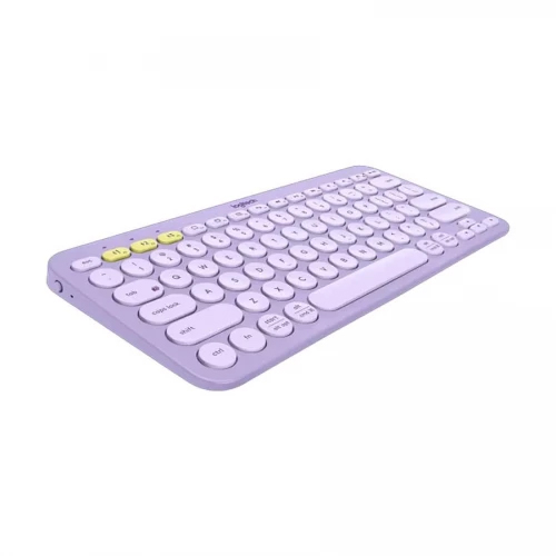Logitech K380 Bluetooth Multi-Device Lavender Lemonade Keyboard #920-011146 — photo 2