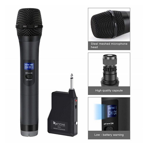 FIFINE K025 Wireless Handheld Microphone — photo 2