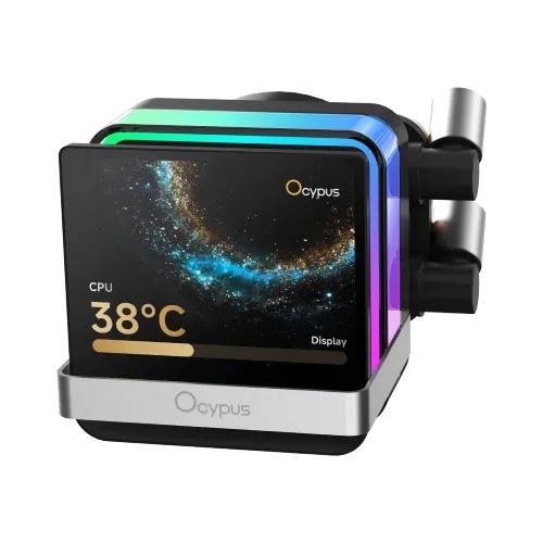 Ocypus SIGMA L36 PRO BK 360mm AIO Liquid CPU Cooler With Display — photo 2