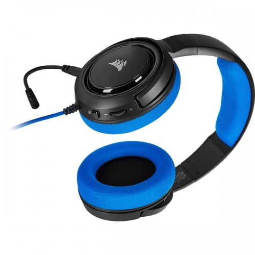 Corsair HS35 Stereo Gaming Headphone BLUE — photo 3