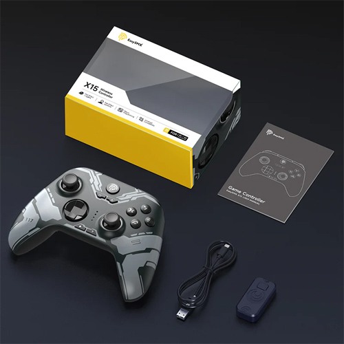 EasySMX X15 RGB Tri-Mode Wireless Controller [Dual Hall Joysticks and Dual Hall Triggers] — photo 6