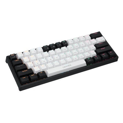 LEAVEN K620 White Wired Mechanical Keyboard — photo 2
