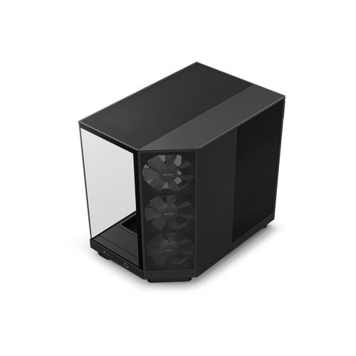 NZXT H6 Flow RGB Compact Dual-chamber ATX Case Black — photo 3