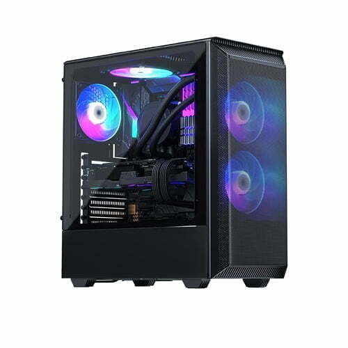Phanteks PH-EC300ATG_BK01 Eclipse P300A Black Tempered Glass Case — photo 3