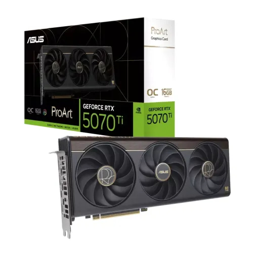 Asus ProArt GeForce RTX 5070 Ti OC Edition 16GB GDDR7 Graphics Card