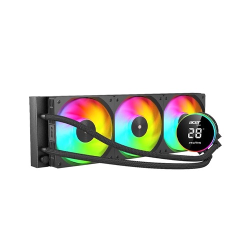 Acer AC360YN ARGB 360mm AIO Black Liquid CPU Cooler