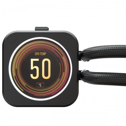 Corsair iCUE H150i ELITE LCD Display 360mm Liquid CPU Cooler — photo 3