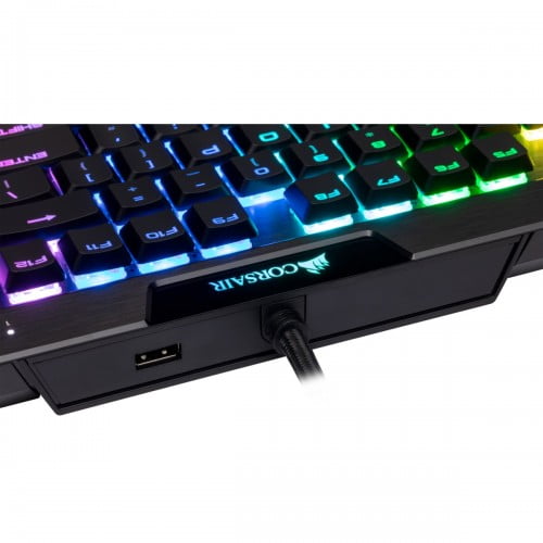 Corsair K70 RGB MK.2 Low Profile Mechanical Gaming Keyboard Cherry MX-Low Profile Red — photo 2