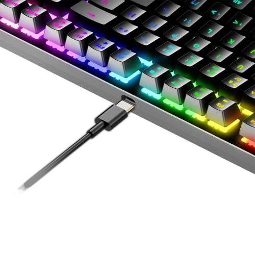 Fantech MAXFIT87 MK856 Blue Switch RGB Mechanical Keyboard — photo 3