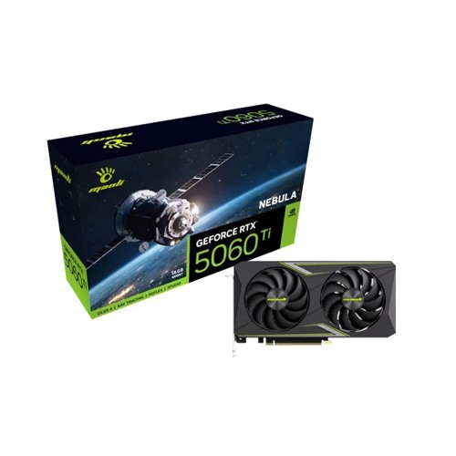 Manli Nebula GeForce RTX 5060 Ti 16GB GDDR7 Graphics Card