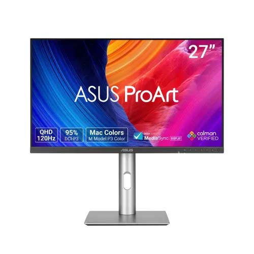 ASUS ProArt Display PA278QGV 27 Inch 2K QHD 120Hz IPS Monitor