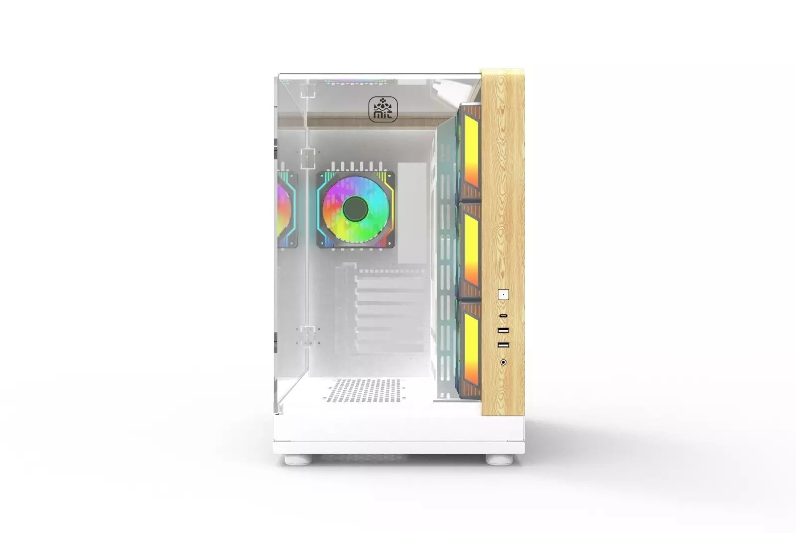 Monarch Aqua X7 ARGB ATX Gaming Case White — photo 3