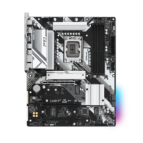 ASRock B760 Pro RS/D4 13th and 12th Gen ATX Motherboard — photo 2