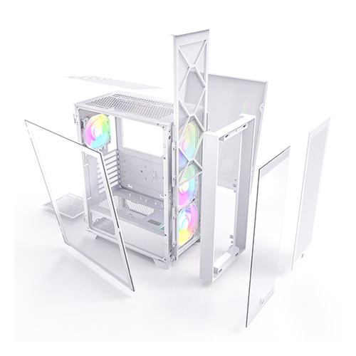 Montech AIR 1000 Premium ATX Mid-Tower Casing White — photo 7