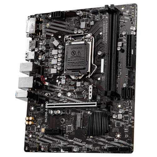 MSI H410M A Pro Intel 10th Gen Micro-ATX Motherboard — photo 2
