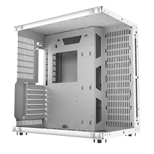 XIGMATEK Aquarius Plus White Tempered Glass ATX Case — photo 2