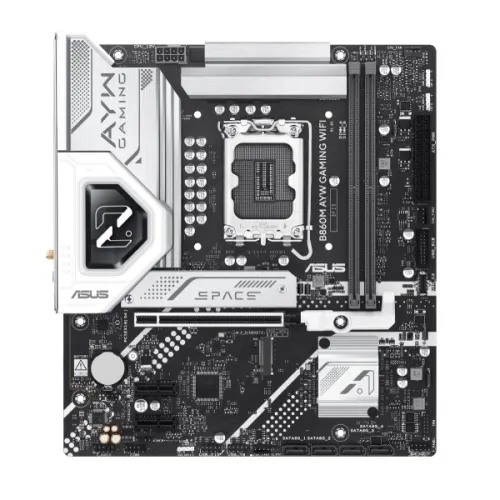 ASUS B860M AYW GAMING WIFI LGA 1851 Micro-ATX Motherboard — photo 2