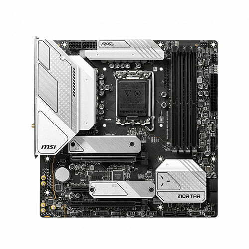 MSI MAG B660M MORTAR WIFI DDR4 12th Gen Intel Micro-ATX Motherboard — photo 2