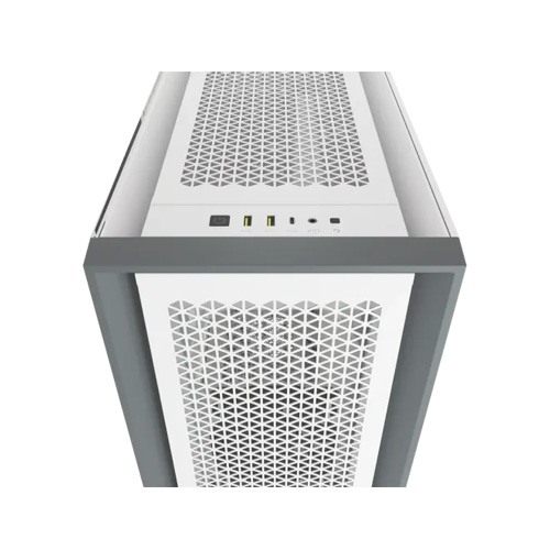 Corsair 5000D AIRFLOW Tempered Glass Mid-Tower ATX PC Case White — photo 4