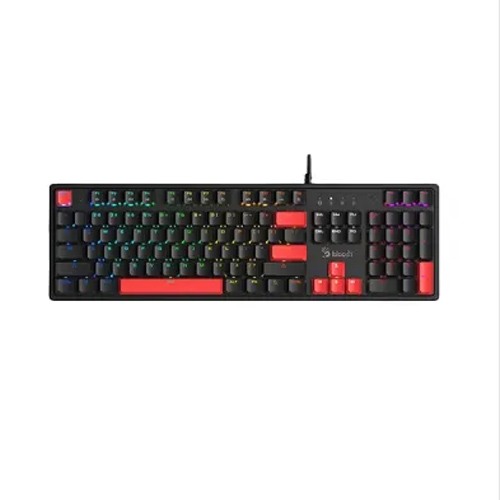 A4Tech Bloody S520N Fire Black BLMS Brown Switch RGB Mechanical Gaming Keyboard