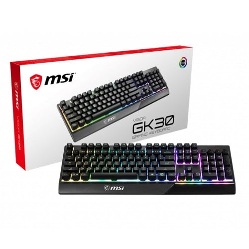 MSI VIGOR GK30 RGB Backlit Gaming Keyboard — photo 3