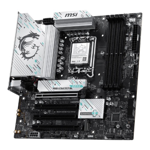 MSI B860M GAMING PLUS WIFI6E Intel LGA1851 DDR5 Micro-ATX Motherboard