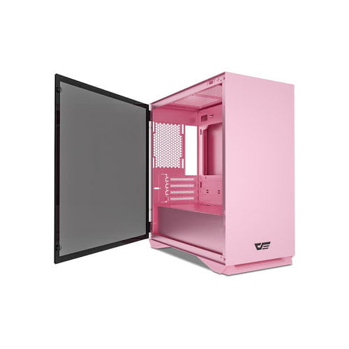 DarkFlash DLM22 Pink MicroATX Computer Casing — photo 3