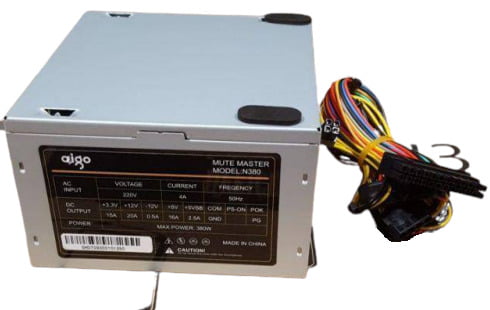 AIGO N380 380W ATX Power Supply