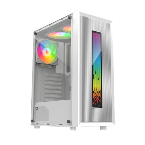 Aptech AP305-A01W White RGB Gaming Casing
