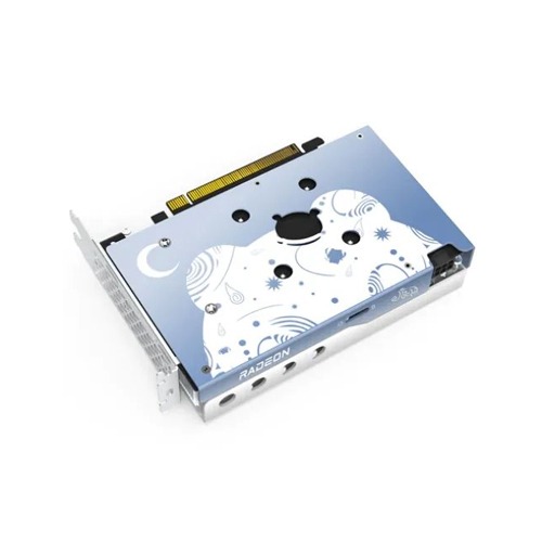 Yeston Radeon RX 6500 XT Cute Pet Edition 4GB D6 MA GDDR6 6nm Desktop Graphics Card — photo 2