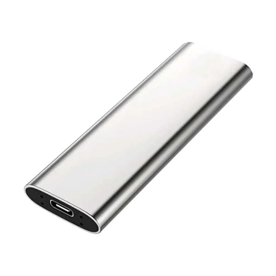 Netac Z Slim 256GB USB 3.2 Gen 2 Type-C Silver Portable External SSD — photo 2