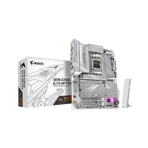GIGABYTE X870 AORUS ELITE WIFI7 ICE DDR5 AMD AM5 ATX Motherboard