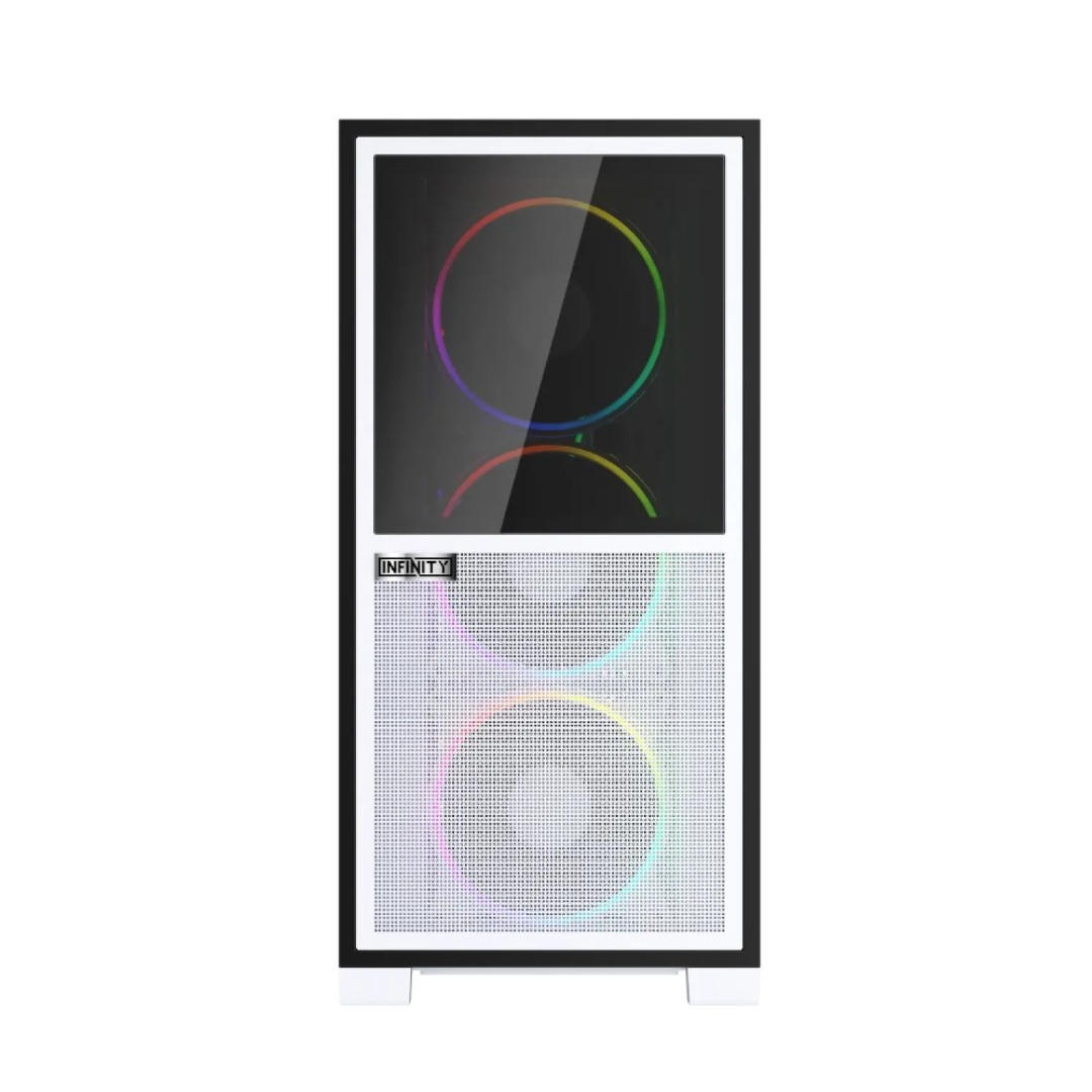1STPLAYER IF8 RGB ATX Gaming Casing White