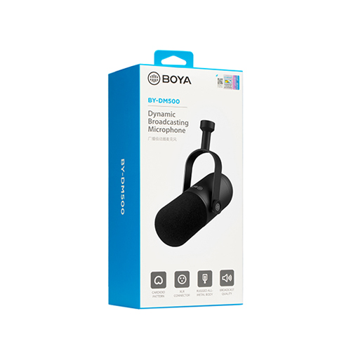 Boya BY-DM500 Dynamic XLR Podcast Microphone — photo 2