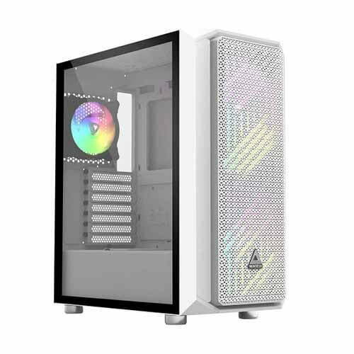 Montech AIR X ARGB Diamonded Mesh Gaming Case (White)