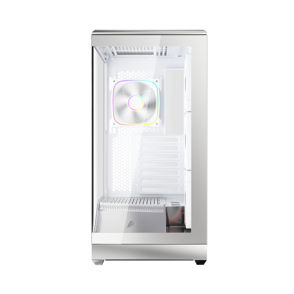 1STPLAYER GM7 ATX Mid Tower Gaming Casing Silver — photo 4
